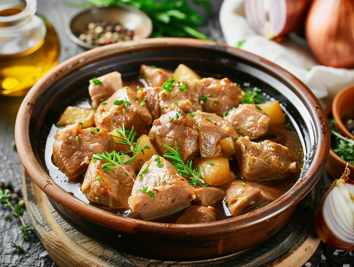 Ragoût de porc au cidre