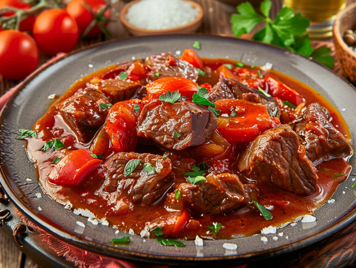 Swiss steak à la tomate