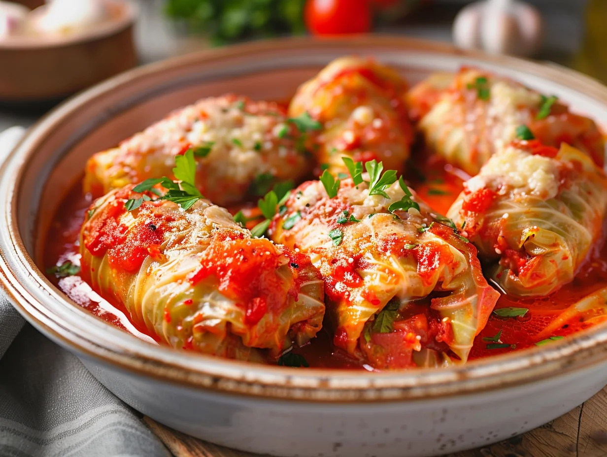 Involtini de chou à la ricotta (verza)