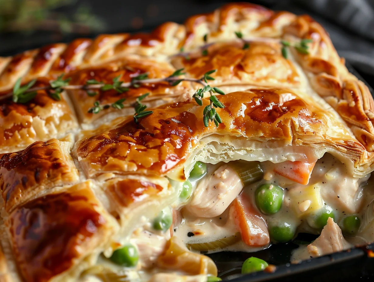 Tourte au poulet