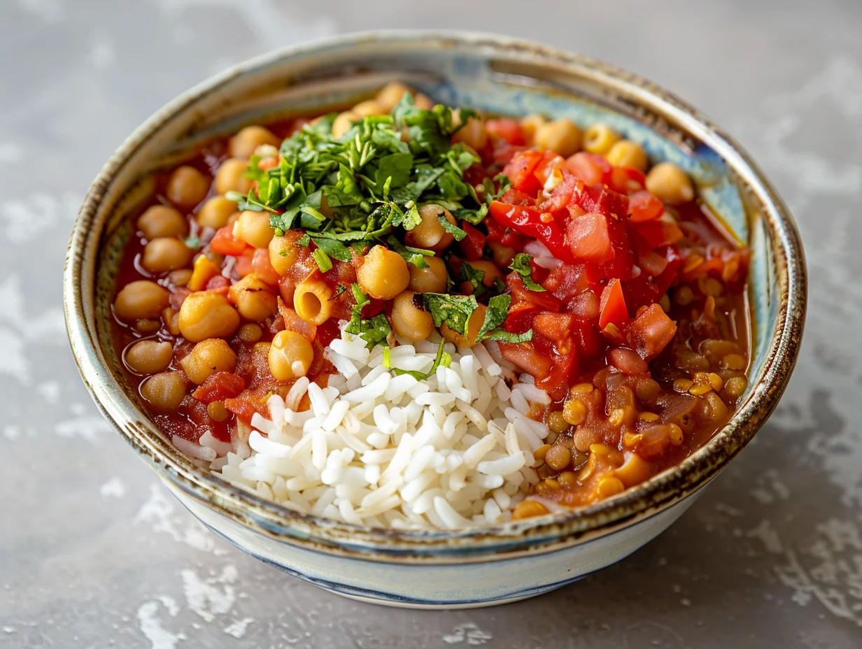 Koshari égyptien