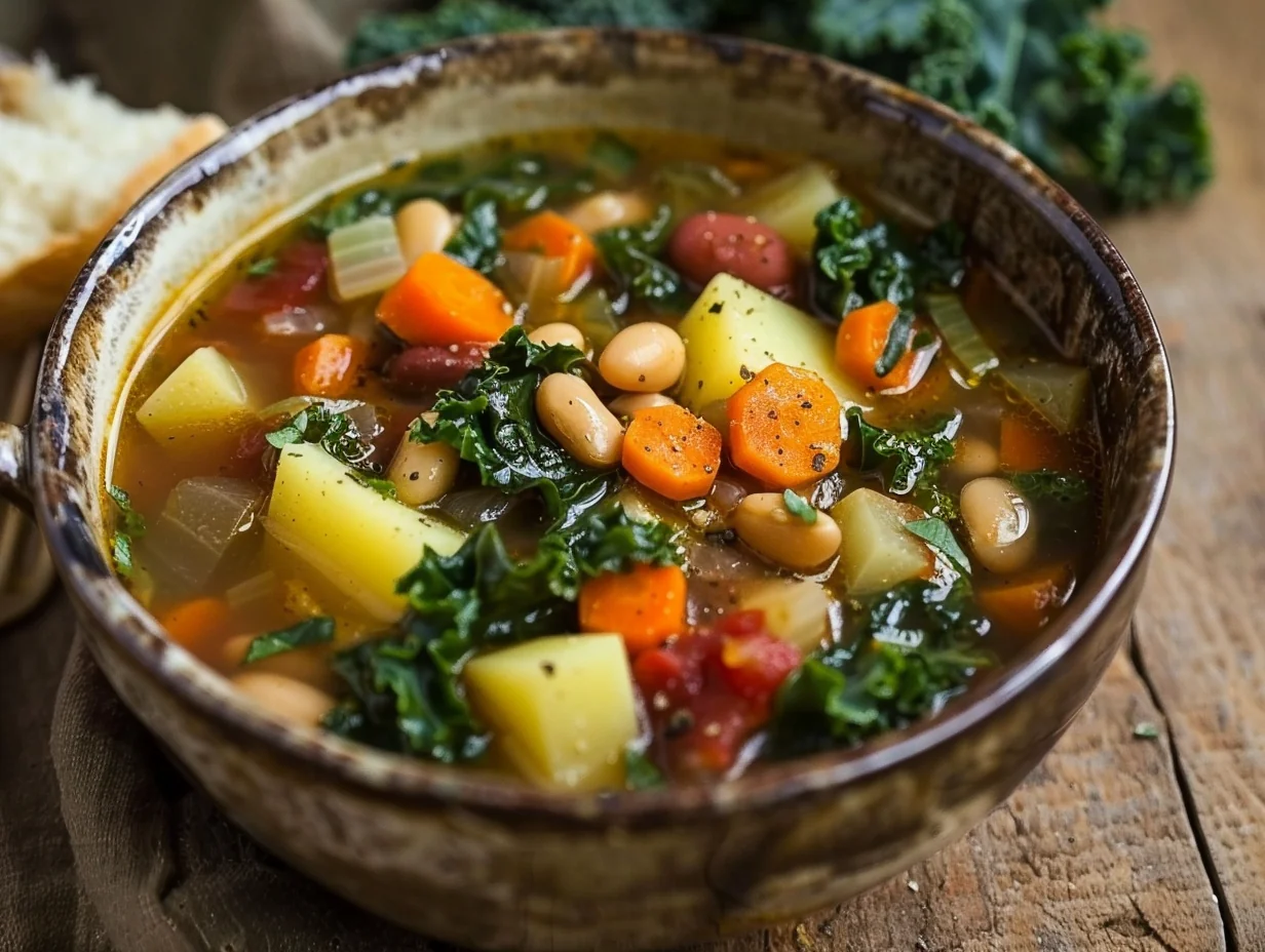 Minestrone d’hiver au cavolo nero