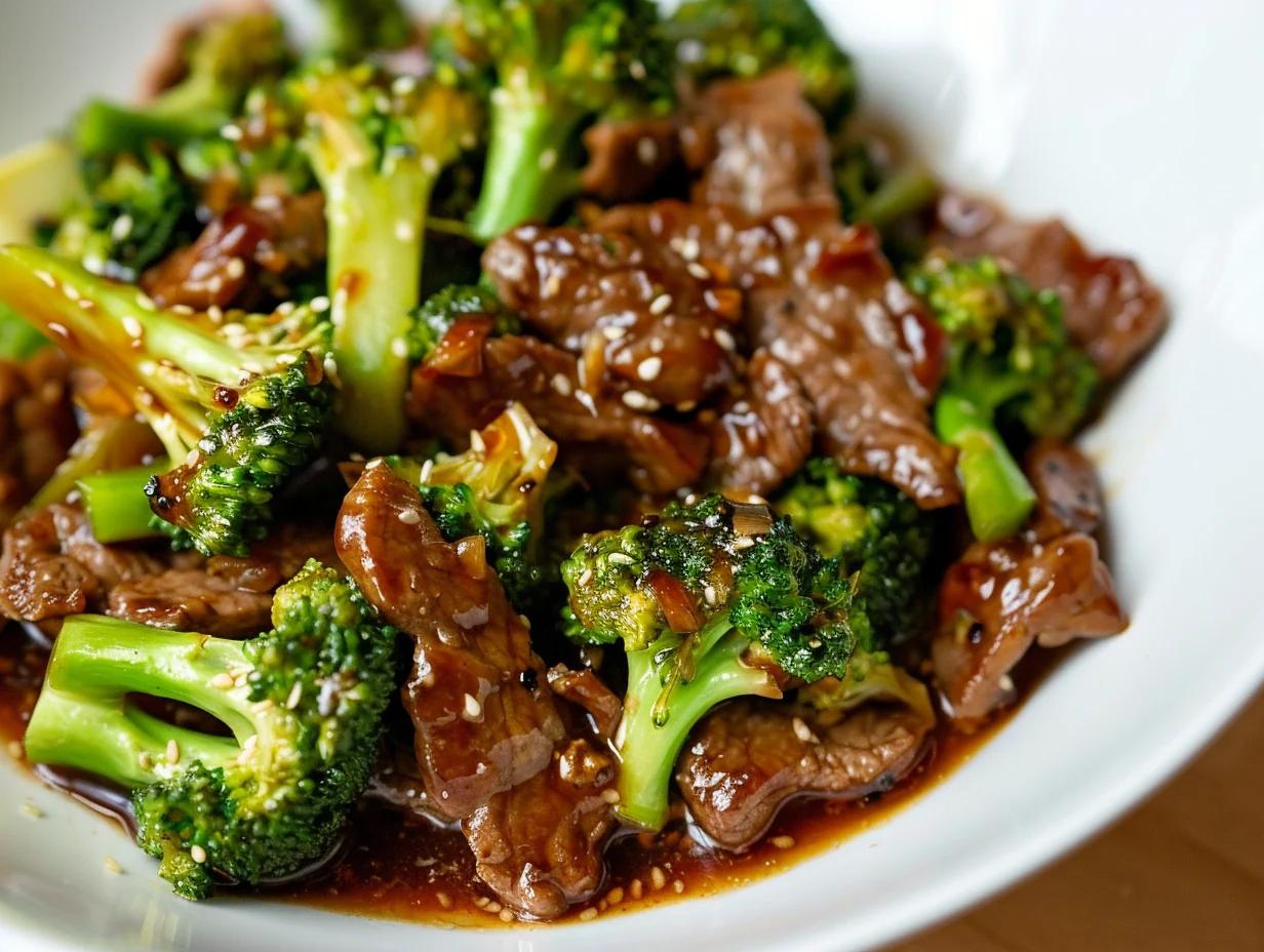 Sauté de bœuf au brocoli