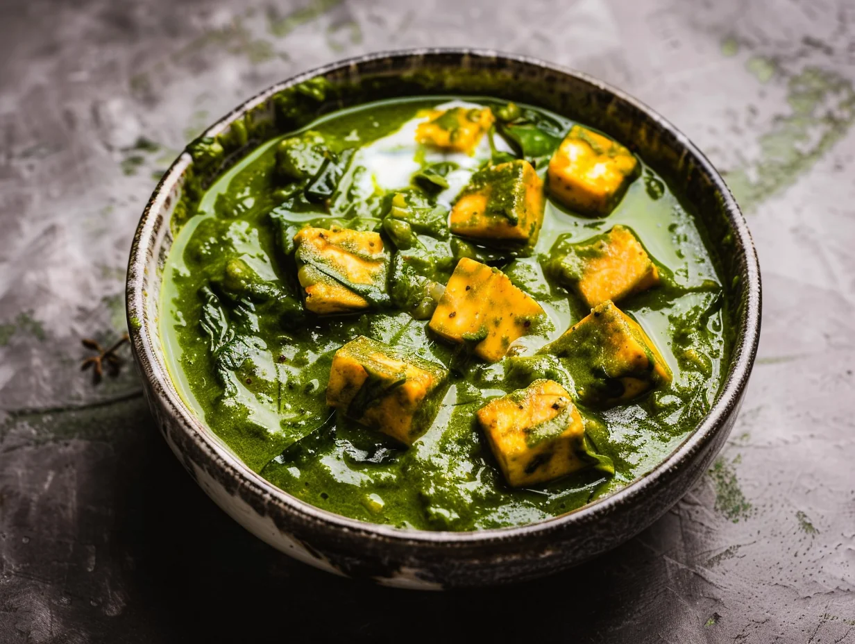 Saag paneer