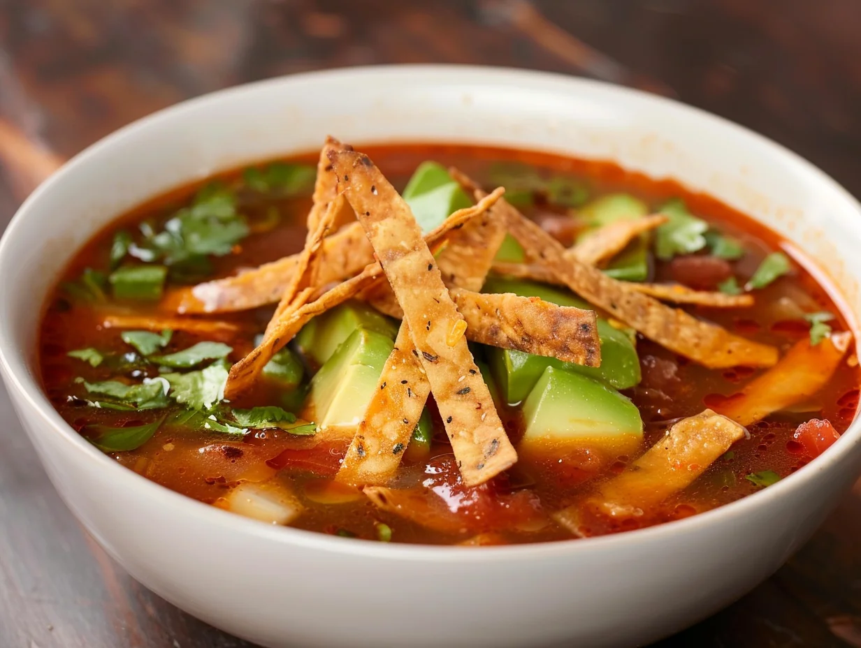 Sopa de tortilla