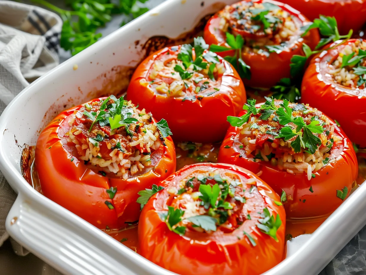 Tomates farcies à la provençale