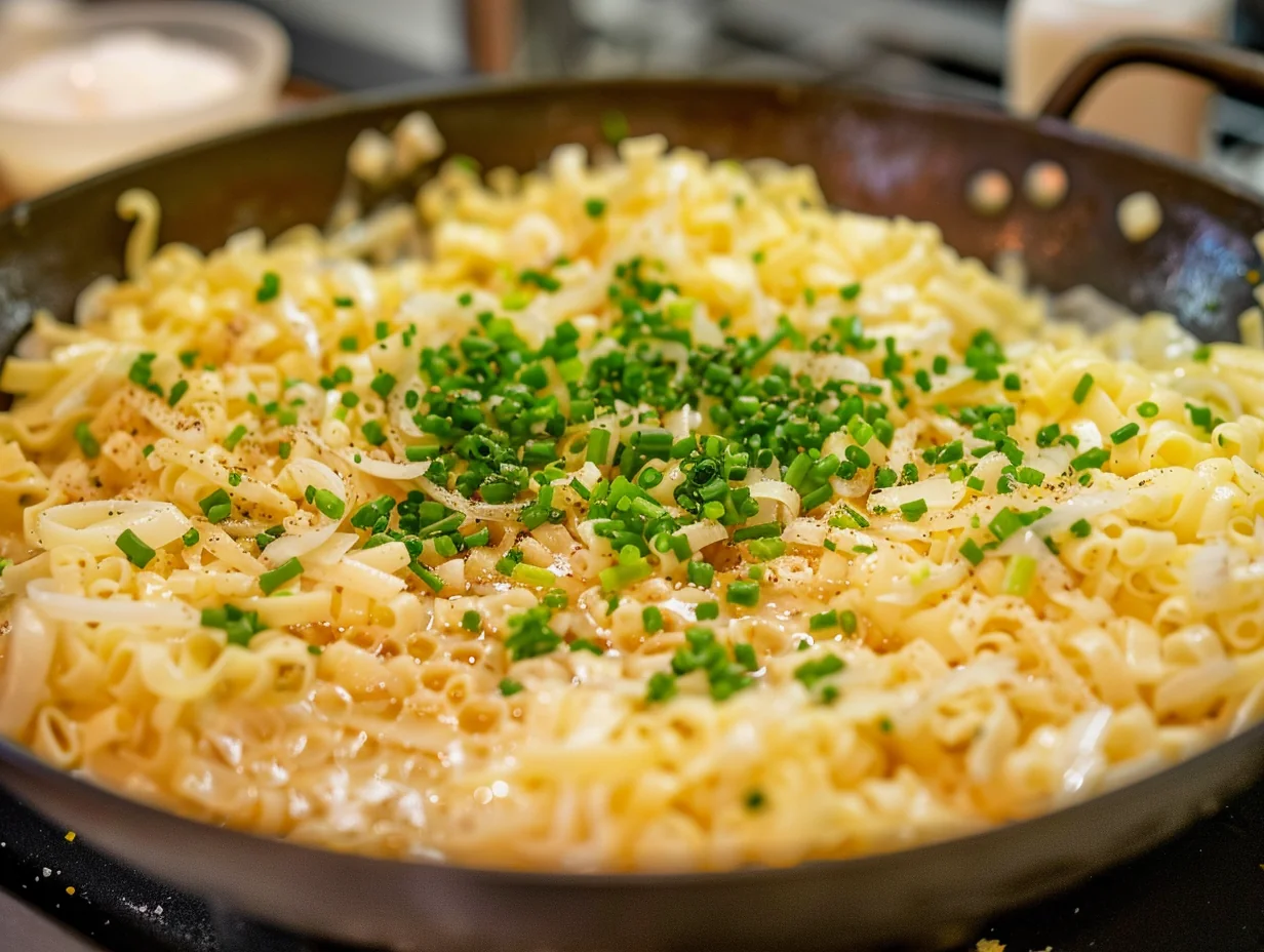 Käsespätzle, version poêle rapide