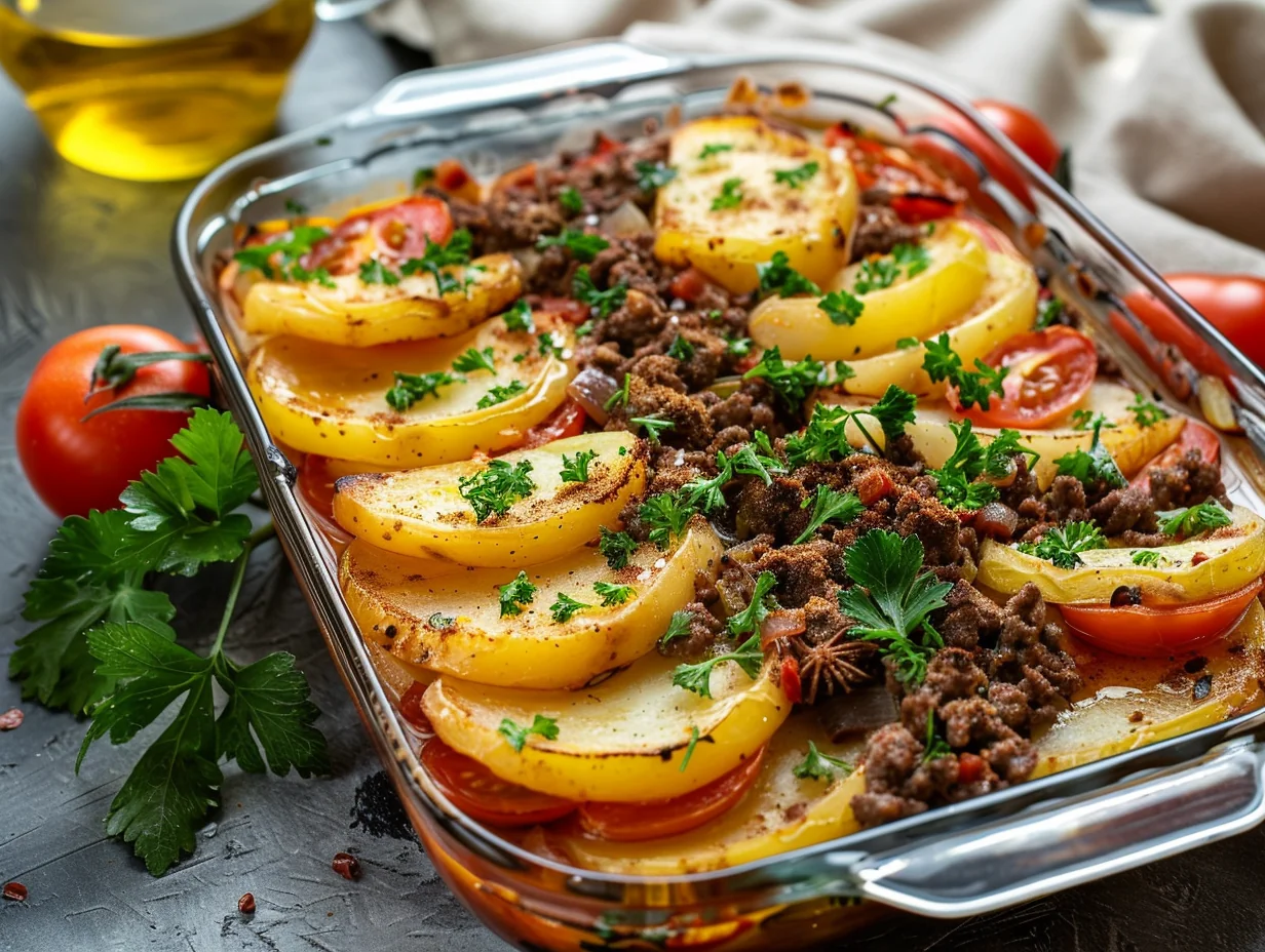 Kafta batata au four
