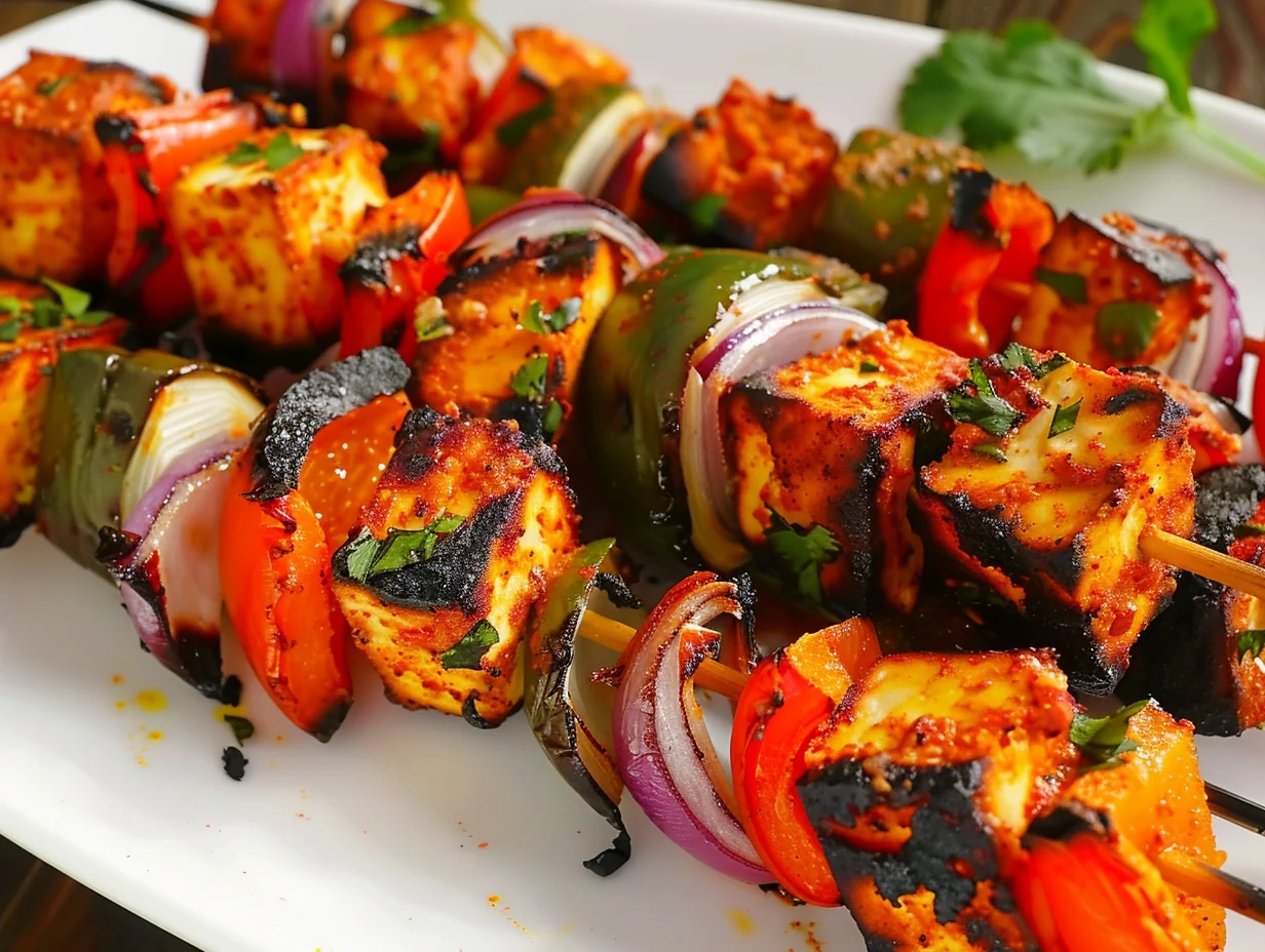 Paneer tikka grillé