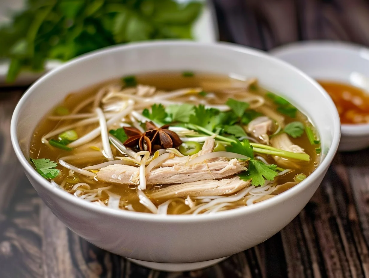 Pho ga (soupe de poulet)