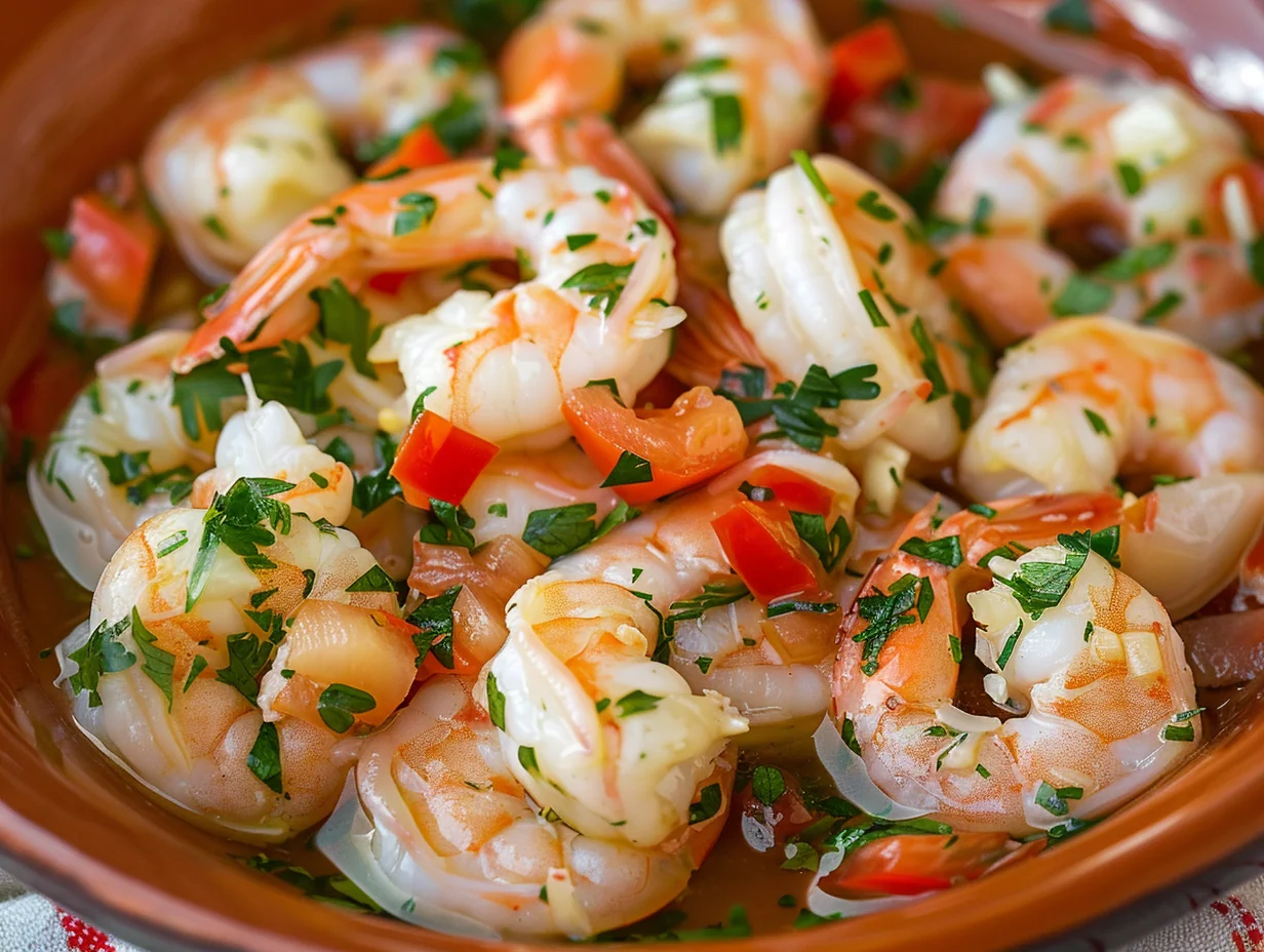 Camarones al ajillo