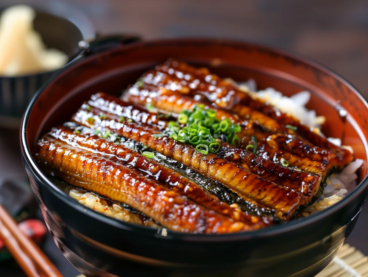 Unagi don (anguille grillée)