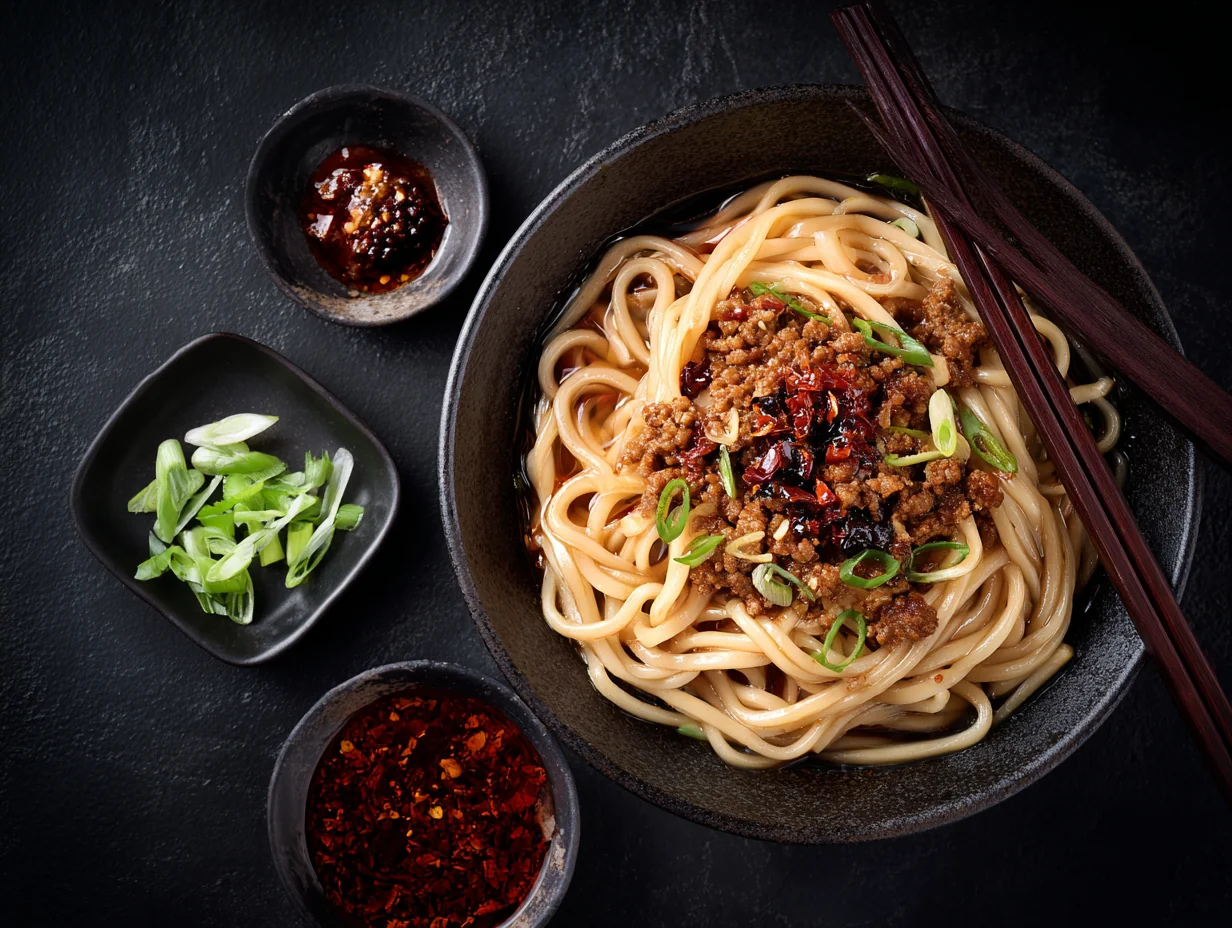 Dan dan mian sichuanais