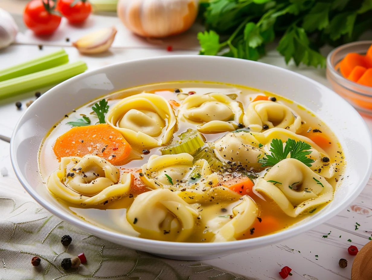 Tortellini en brodo