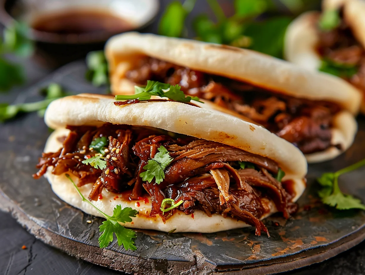 Roujiamo au porc braisé