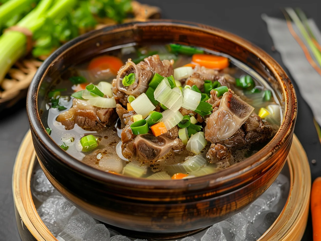 Sup buntut (soupe de queue)